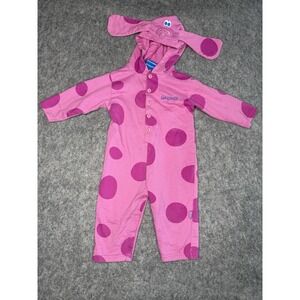 Vintage Y2K Blue's Clues Magenta Outfit Hooded 18 M One Piece 2000 Nick Jr 90s